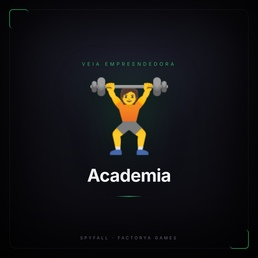 Card do cenário Academia