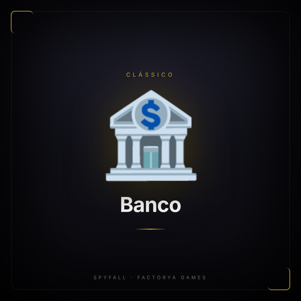Card do cenário Banco