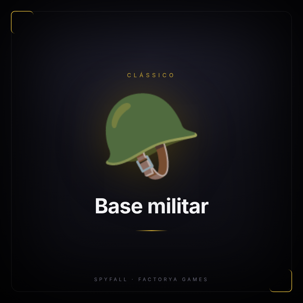 Card do cenário Base militar