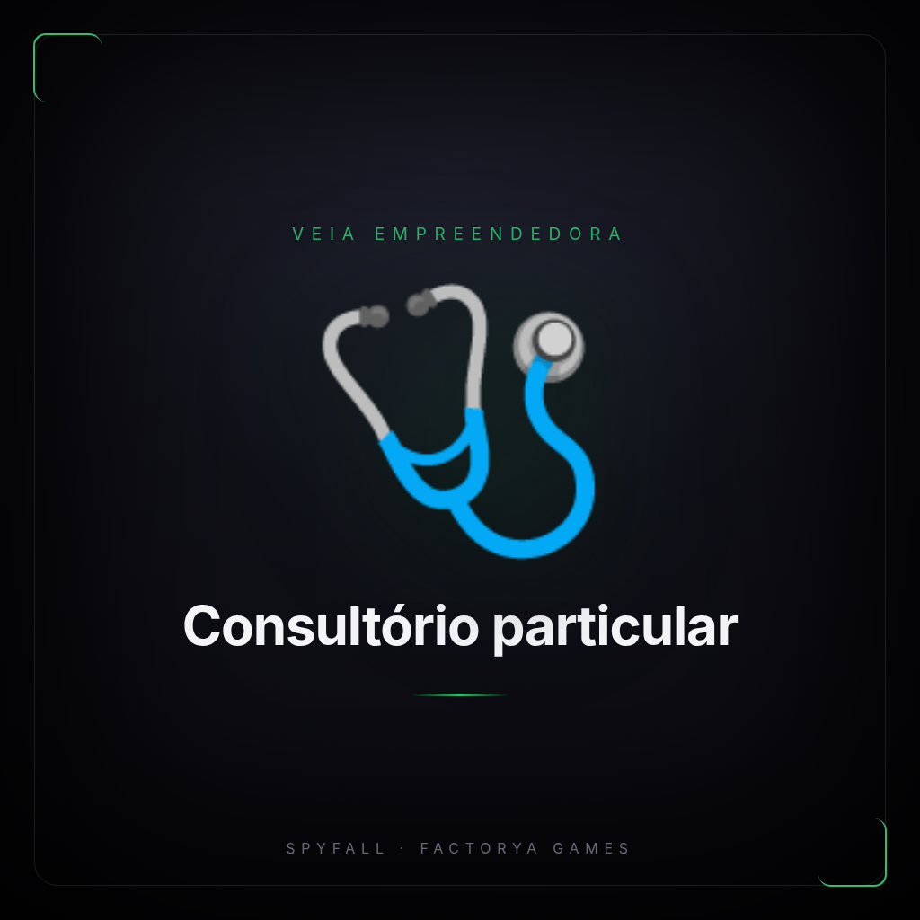 Card do cenário Consultório particular