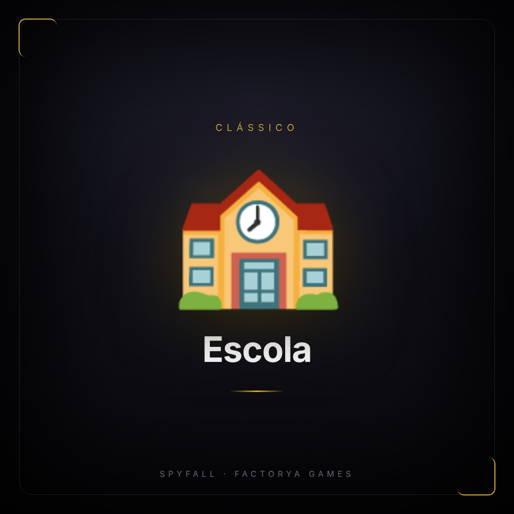 Card do cenário Escola