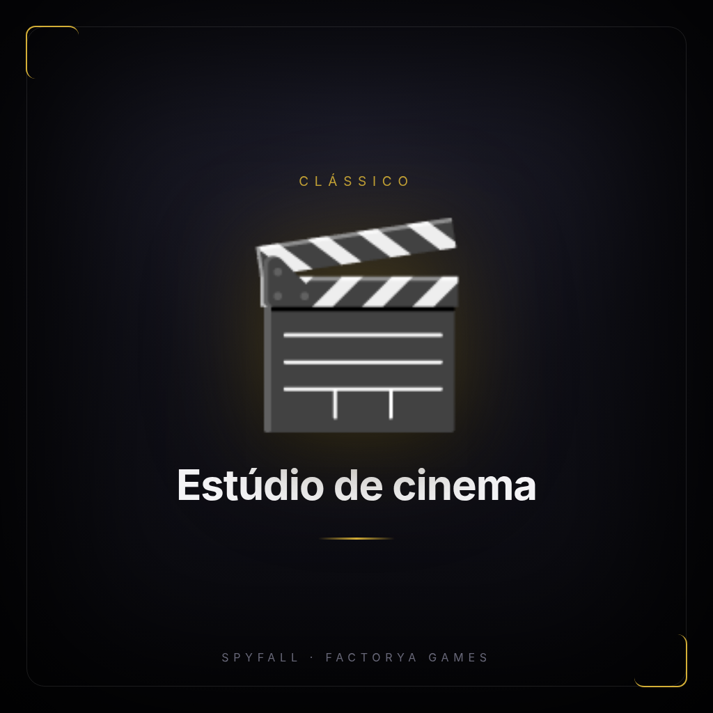 Card do cenário Estúdio de cinema