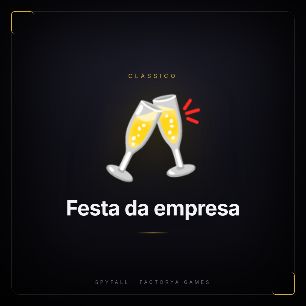 Card do cenário Festa da empresa
