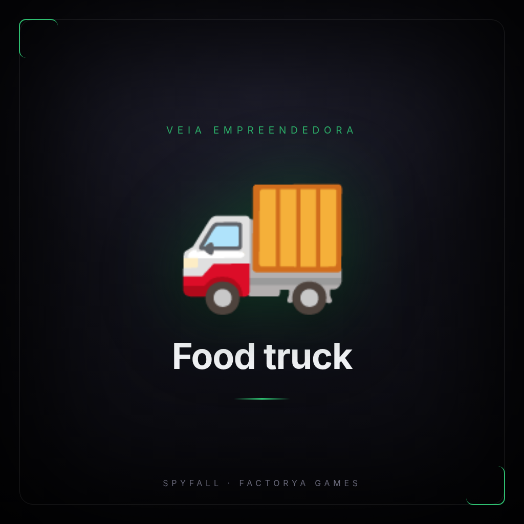 Card do cenário Food truck