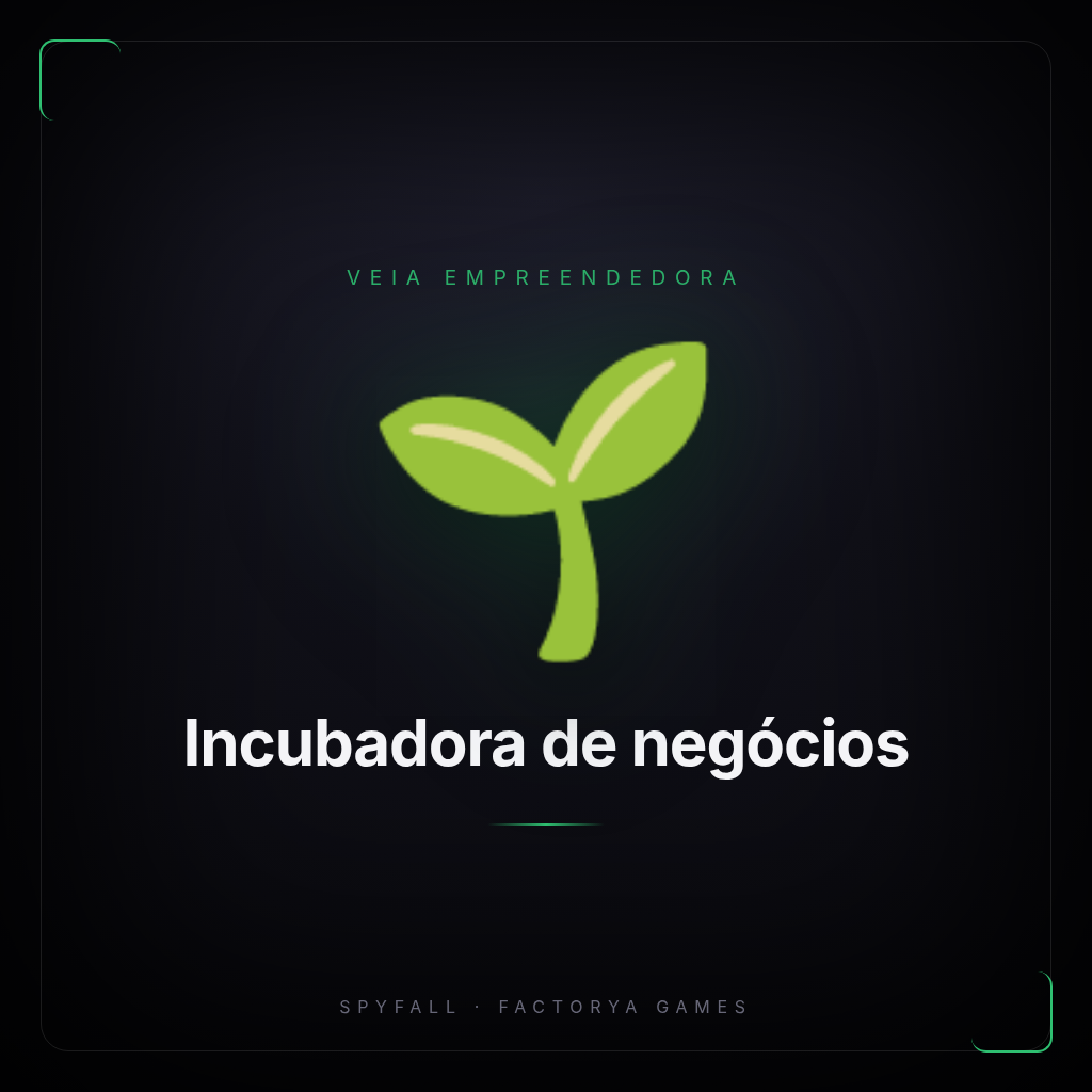 Card do cenário Incubadora de negócios
