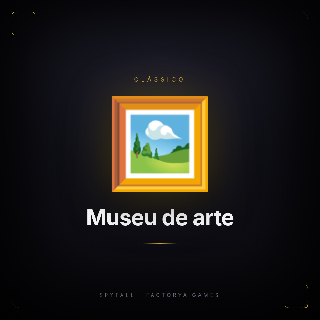 Card do cenário Museu de arte
