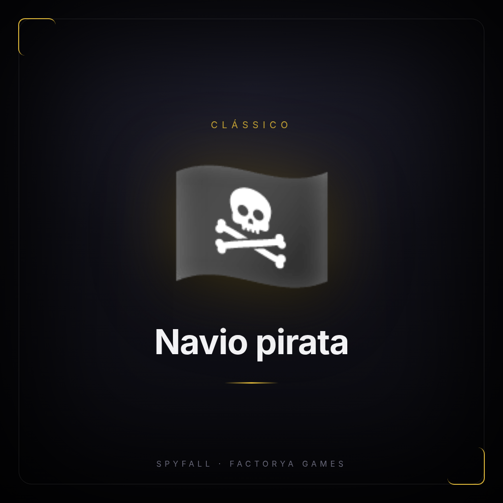 Card do cenário Navio pirata