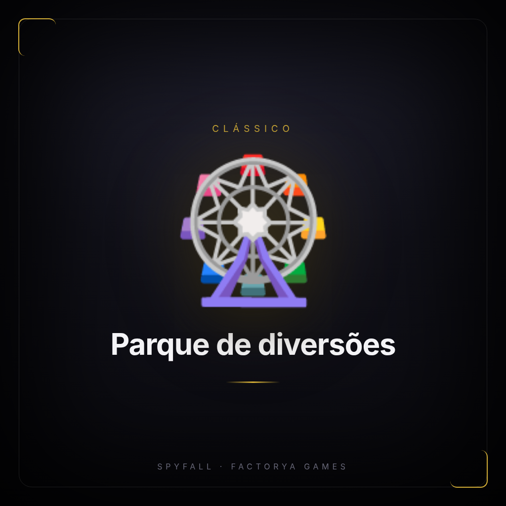 Card do cenário Parque de diversões