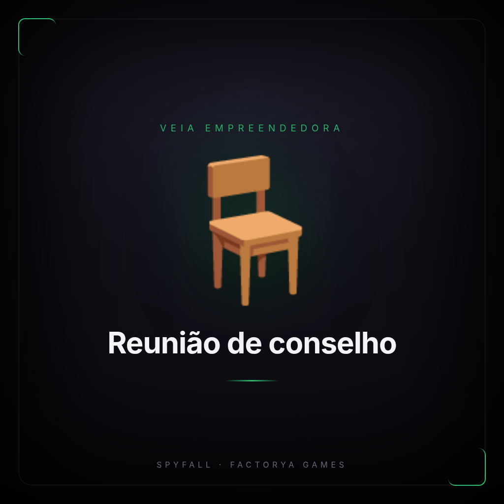 Card do cenário Reunião de conselho