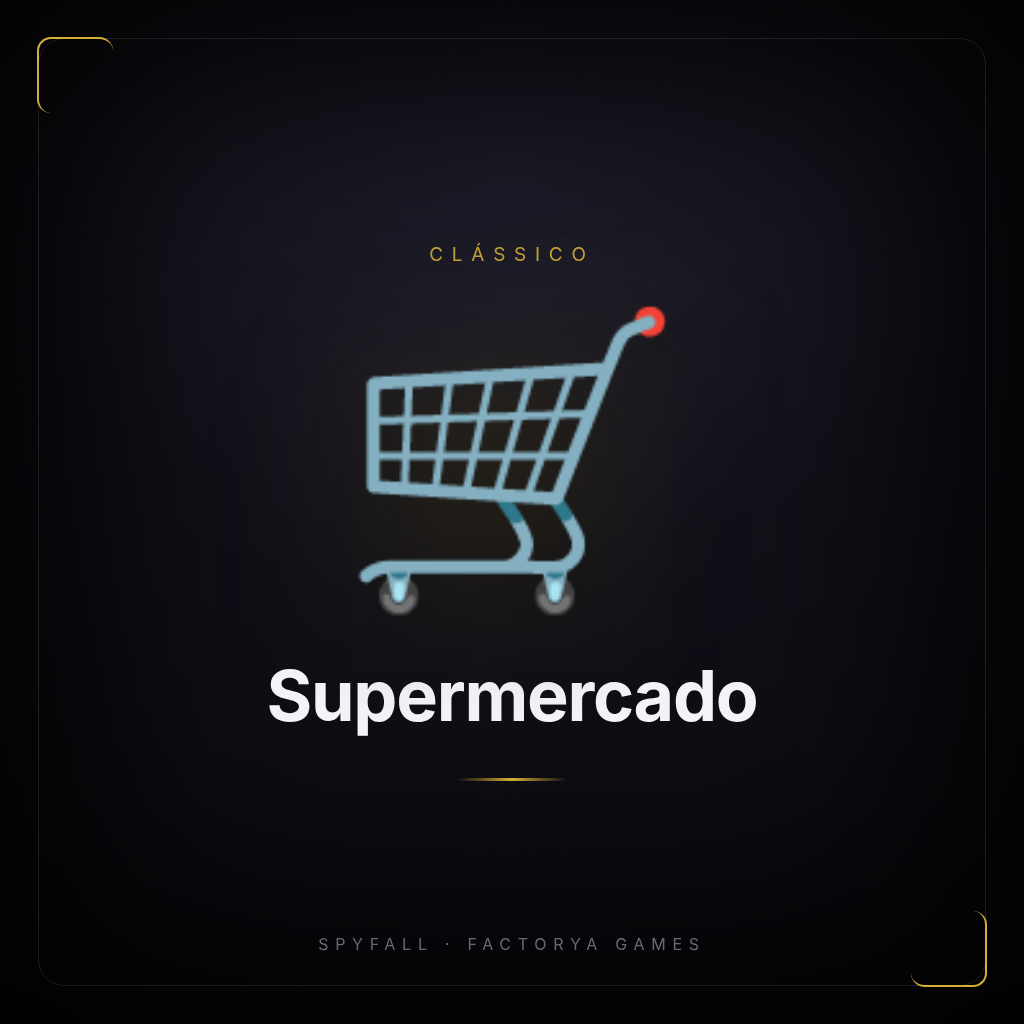 Card do cenário Supermercado